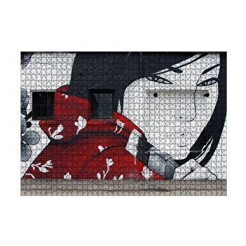 Cakapuzzle Duvar Boyama Graffitici Kız 120 Parça Ahşap Puzzle