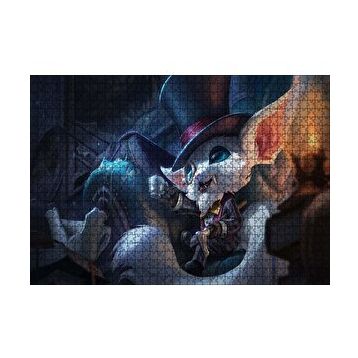 Cakapuzzle Efsaneler Ligi Gnar Beyefendi Görseli 120 Parça Ahşap Puzzle