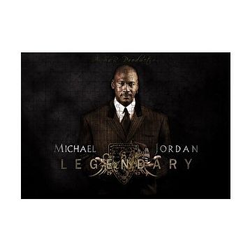 Cakapuzzle Efsanevi Michael Jordan Takım Elbiseli 120 Parça Ahşap Puzzle