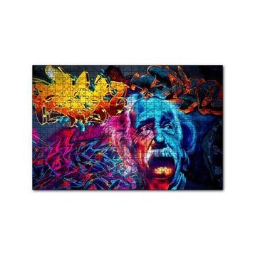 Cakapuzzle Einstein Graffiti 120 Parça Ahşap Puzzle