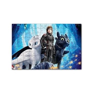 Cakapuzzle Ejdahanı Nasıl Eğitirsin Animasyon Görseli 120 Parça Ahşap Puzzle