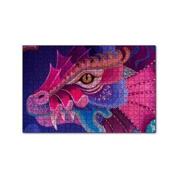 Cakapuzzle Ejderha Renk Yaması 120 Parça Ahşap Puzzle