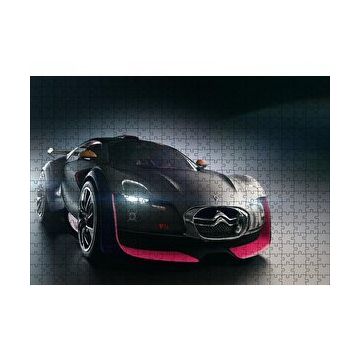 Cakapuzzle Elektrikli Citroen Survolt Önden Görünüş 120 Parça Ahşap Puzzle