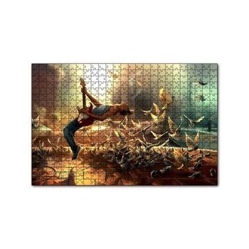 Cakapuzzle Elektrogitar Güvercinler Güneş 120 Parça Puzzle