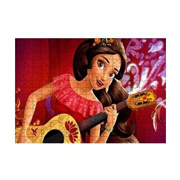 Cakapuzzle Elena of Avalor Gitar Çalıyor 120 Parça Ahşap Puzzle