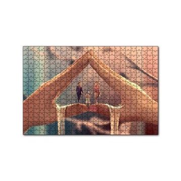 Cakapuzzle Eller Arasındaki Aile 120 Parça Ahşap Puzzle