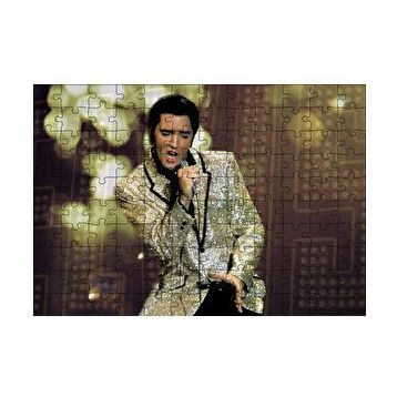 Cakapuzzle Elvis Presley 120 Parça Ahşap Puzzle