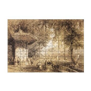Cakapuzzle Emirgan Çesmesi 120 Parça Ahşap Puzzle