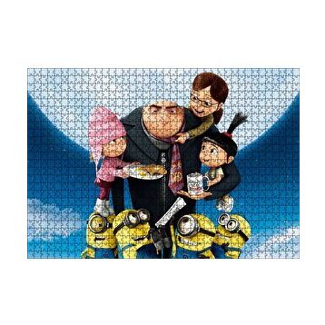 Cakapuzzle En Sevdiğim Kötü Adam Çizgi Film 120 Parça Ahşap Puzzle