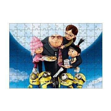 Cakapuzzle En Sevdiğim Kötü Adam Çizgi Film 120 Parça Ahşap Puzzle
