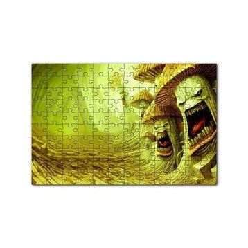 Cakapuzzle Enfekte Mantar Ve Mantar Ordusu Görseli 120 Parça Ahşap Puzzle