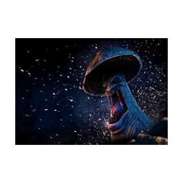 Cakapuzzle Enfekte Tek Mantar Görseli 120 Parça Ahşap Puzzle