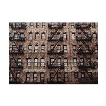 Cakapuzzle Eski Apartman ve Balkon Merdivenleri Puzzle