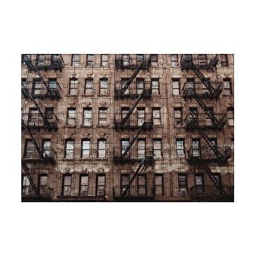 Cakapuzzle Eski Apartman ve Balkon Merdivenleri Puzzle