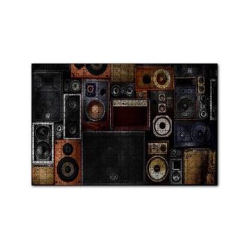 Cakapuzzle Eski Hoparlörler 120 Parça Ahşap Puzzle
