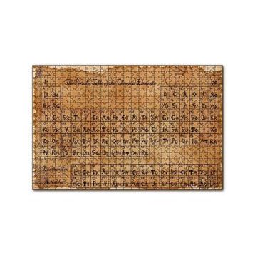 Cakapuzzle Eski Peryodik Cetveli Görseli 120 Parça Ahşap Puzzle