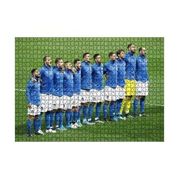Cakapuzzle Euro 2021 Kupa Şampiyonu İtalya 120 Parça Ahşap Puzzle