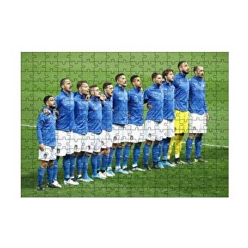 Cakapuzzle Euro 2021 Kupa Şampiyonu İtalya 120 Parça Ahşap Puzzle