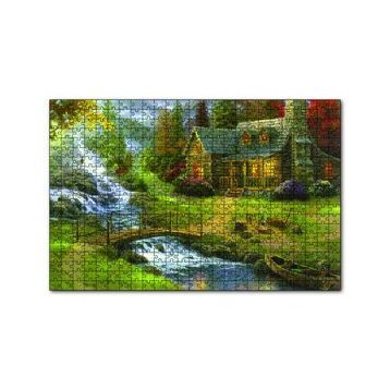 Cakapuzzle Ev Dere Ceylan Doğa 120 Parça Ahşap Puzzle