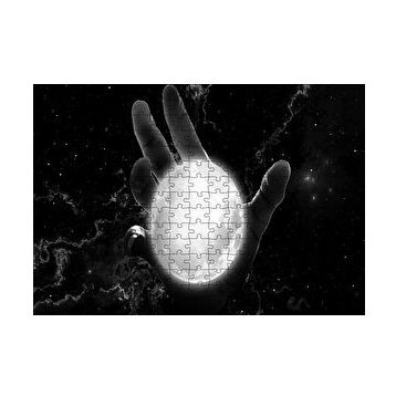 Cakapuzzle Evrende Avuç İçinde Dünya 120 Parça Ahşap Puzzle