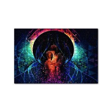 Cakapuzzle Evrende İnsan Aşkı 120 Parça Ahşap Puzzle