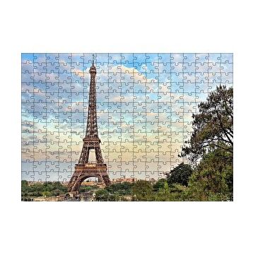 Cakapuzzle Eyfel Kulesi Paris Uzak Manzara 120 Parça Ahşap Puzzle