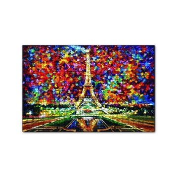 Cakapuzzle Eyfel Kulesi Yağlı Boya 120 Parça Ahşap Puzzle