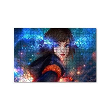 Cakapuzzle Fantastik Anime Kız 120 Parça Ahşap Puzzle