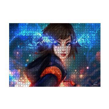 Cakapuzzle Fantastik Anime Kız 120 Parça Ahşap Puzzle