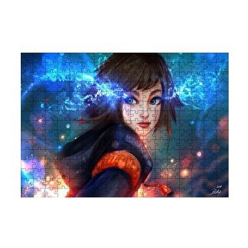 Cakapuzzle Fantastik Anime Kız 120 Parça Ahşap Puzzle