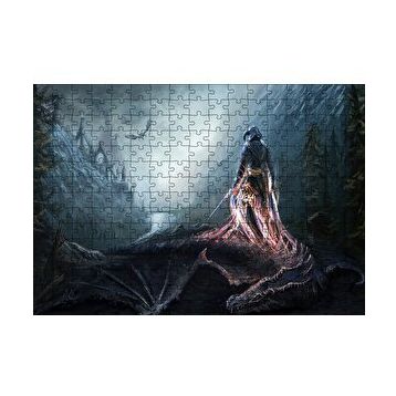 Cakapuzzle Fantastik Diyar ve Savaşçı 120 Parça Ahşap Puzzle