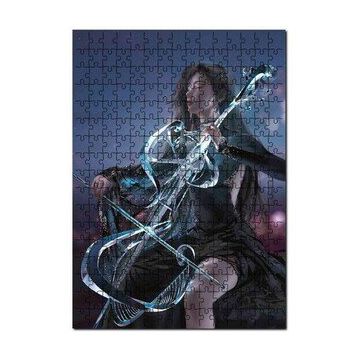 Cakapuzzle Fantastik Keman Çalan Kadın 120 Parça Ahşap Puzzle