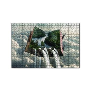 Cakapuzzle Fantastik Kitap İçinde Doğa 120 Parça Ahşap Puzzle