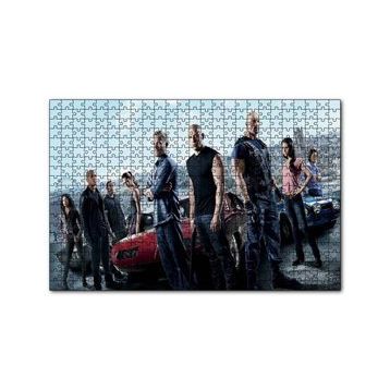 Cakapuzzle Fast and Furious Paul Walker Hızlı Yaşa Genç Öl 120 Parça Ahşap Puzzle