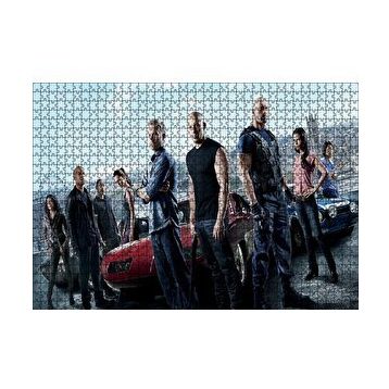 Cakapuzzle Fast and Furious Paul Walker Hızlı Yaşa Genç Öl 120 Parça Ahşap Puzzle
