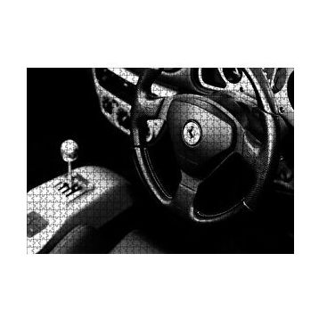 Cakapuzzle Ferrari Direksiyon 120 Parça Ahşap Puzzle