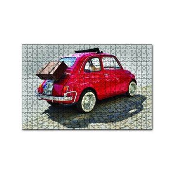 Cakapuzzle Fİat Bis Yolda 120 Parça Ahşap Puzzle