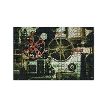 Cakapuzzle Film Makinesi 120 Parça Ahşap Puzzle