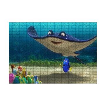 Cakapuzzle Finding Dory Anaç Balık 120 Parça Ahşap Puzzle