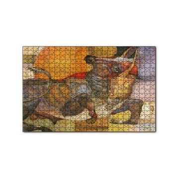Cakapuzzle Fine Arts Boğa ve Renkler Puzzle