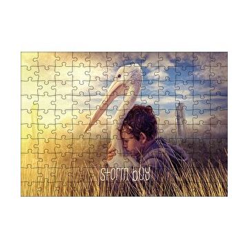 Cakapuzzle Fırtına Çocuk ve Pelikan 120 Parça Ahşap Puzzle