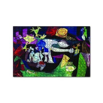 Cakapuzzle Fishing at Antibes1939 by Pablo Picasso 120 Parça Ahşap Puzzle