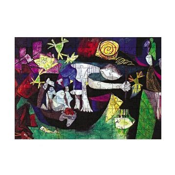 Cakapuzzle Fishing at Antibes1939 by Pablo Picasso 120 Parça Ahşap Puzzle