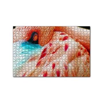 Cakapuzzle Flamingo Yakın Çekim 120 Parça Ahşap Puzzle