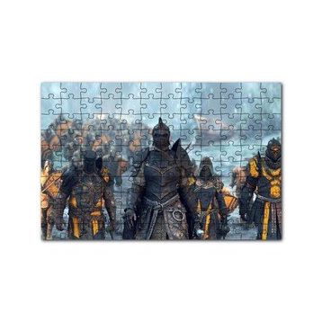 Cakapuzzle For Honor Oyunundan Savaş Sahnesi 120 Parça Ahşap Puzzle