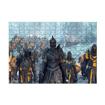 Cakapuzzle For Honor Oyunundan Savaş Sahnesi 120 Parça Ahşap Puzzle