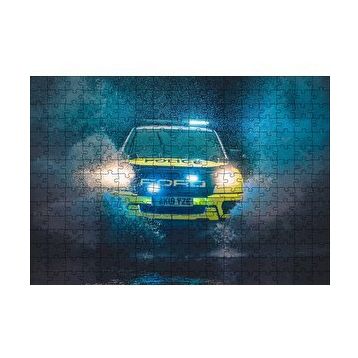 Cakapuzzle Ford Ranger Raptor Polis Aracı 120 Parça Ahşap Puzzle