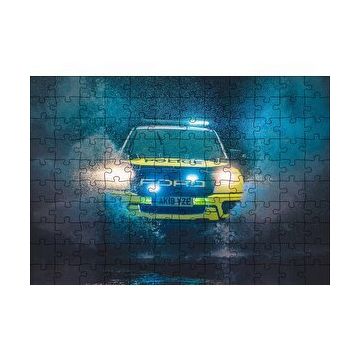 Cakapuzzle Ford Ranger Raptor Polis Aracı 120 Parça Ahşap Puzzle