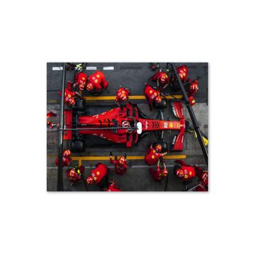 Cakapuzzle Formula 1 Pitte Kuşbakışı Görünüş 120 Parça Ahşap Puzzle