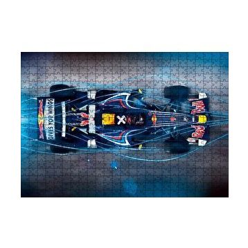 Cakapuzzle Formula 1 Redbull Team 120 Parça Ahşap Puzzle